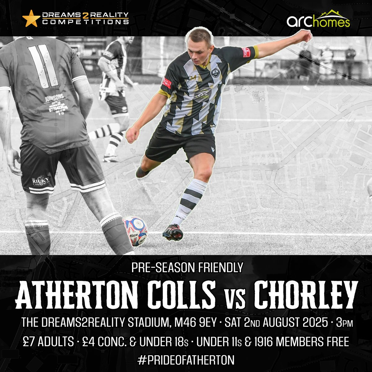 We can confirm the addition of a pre-season friendly against <a href="/ChorleyFC/">Chorley FC</a> to our pre-season schedule 🏁

The Magpies will be the visitors to the Dreams2Reality Stadium on Saturday 2nd August 🤝