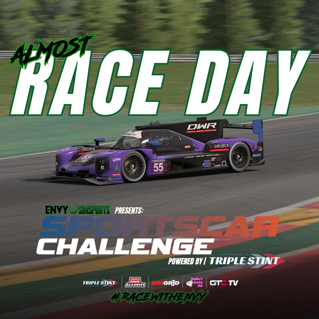 Envy SimSports (@envysimsports) on Twitter photo Are you signed up??? If not, what are you waiting for❓ buff.ly/Fg4pO8O 🫲
#RaceWithEnvy <a href="/triple_stint/">Triple Stint Racing</a> #simracing <a href="/sim_grid/">SimGrid</a> #coachdavesetups <a href="/GTChampions_/">GT Champions</a> #racing #iracing #GTCtv Are you signed up??? If not, what are you waiting for❓ buff.ly/Fg4pO8O 🫲
#RaceWithEnvy <a href="/triple_stint/">Triple Stint Racing</a> #simracing <a href="/sim_grid/">SimGrid</a> #coachdavesetups <a href="/GTChampions_/">GT Champions</a> #racing #iracing #GTCtv