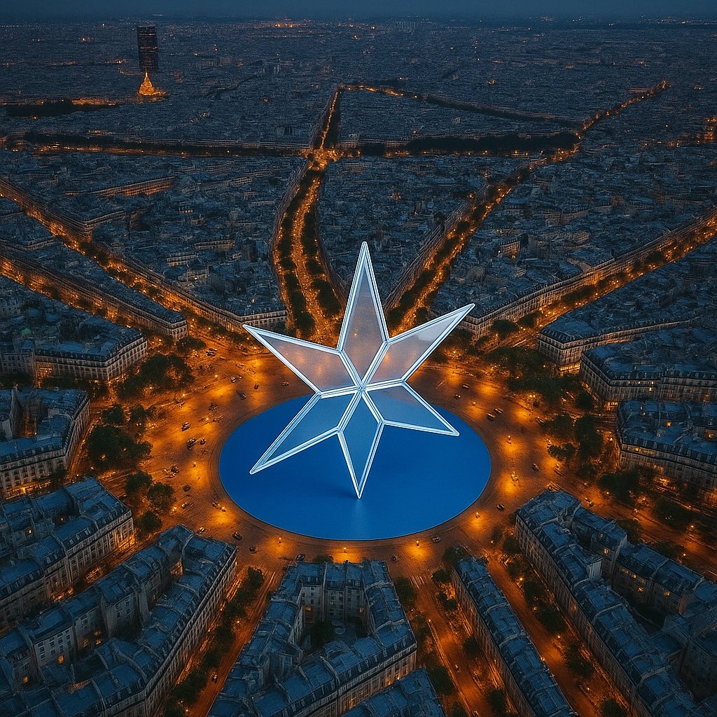 CryptoGirl205's tweet image. Paris couldn’t resist, they erased the Eiffel and placed our star instead 😂  

Which city is next, Onliners? 🌟  

@ice_blockchain #OnlinePlus #Web3 #IONChain