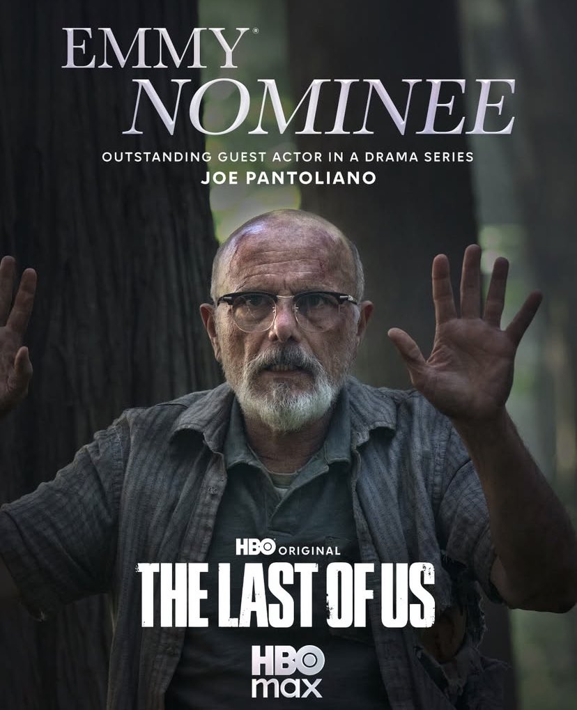 TLOUSource's tweet image. Joe Pantoliano has been nominated for an Emmy for Outstanding Guest Actor in a Drama Series! #TheLastofUs