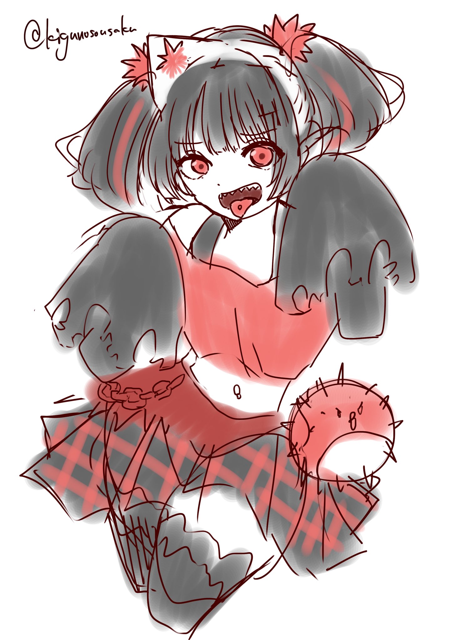 どっちに驚いてるかわからない絵 ✧︎彩都✧︎*。-ayato- on X: 
