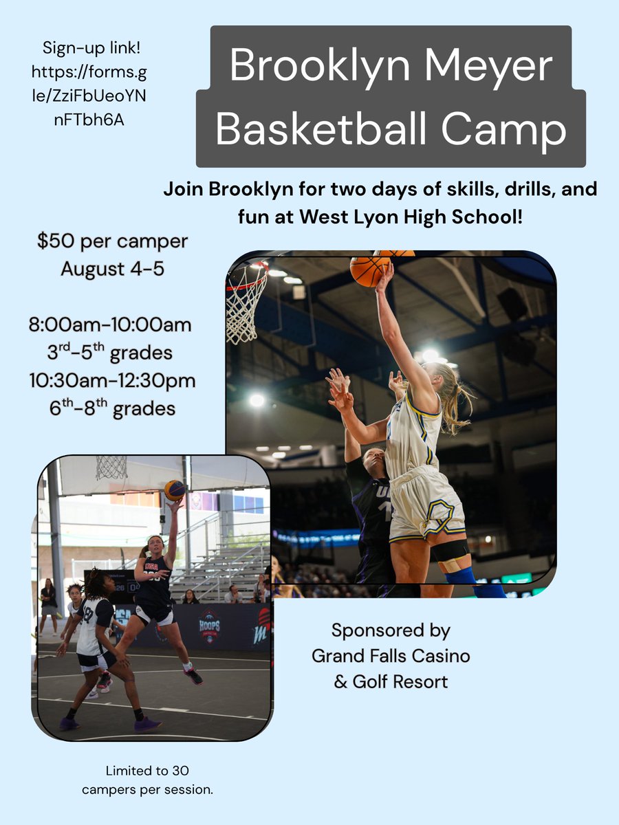 Only a few weeks away! Sign-up is still open!⬇️

forms.gle/ZziFbUeoYNnFTb…