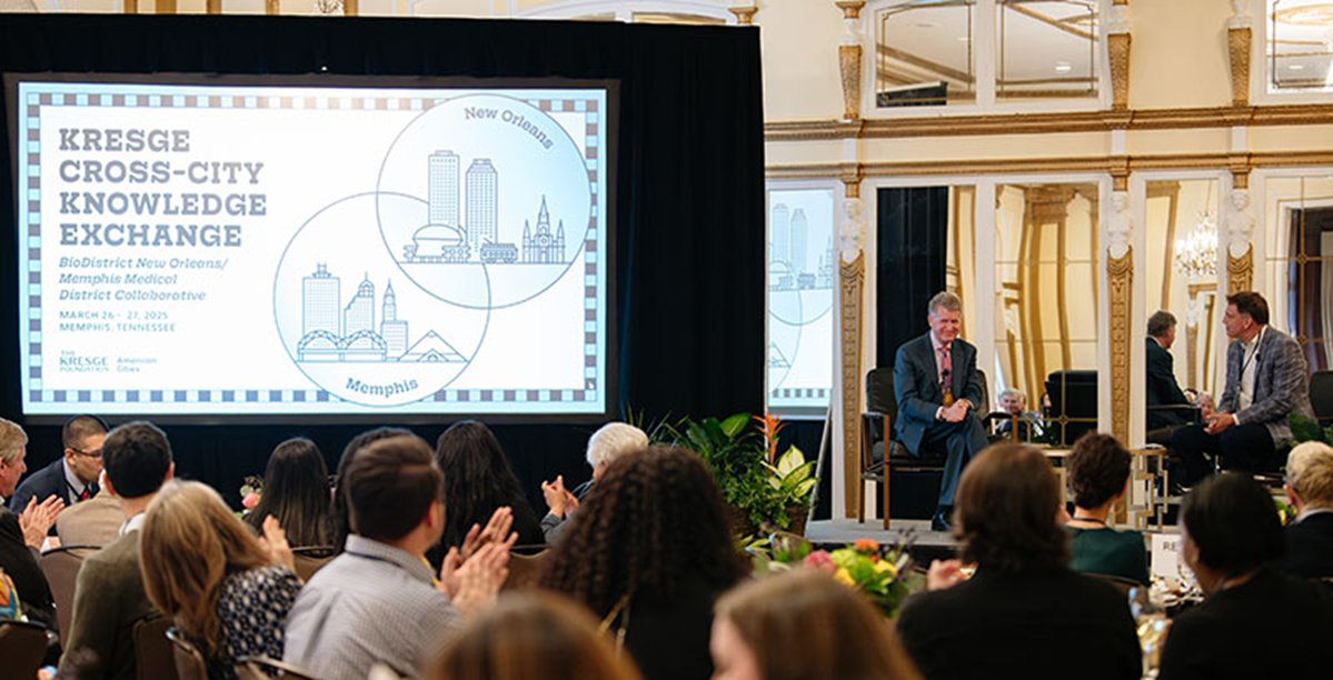 GNOFoundation's tweet image. The @kresgefdn recently published a blog post about its Cross-City Knowledge Exchange that the @GNOFoundation board and staff leadership participated in at the end of March as part of a visit to the @MMDC901. At the Exchange, other key stakeholders represented anchor institutions…