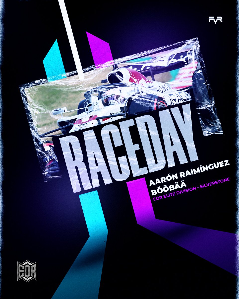 FVR Esports (@fvrcampeonato) on Twitter photo Race Day | <a href="/EORFormula1/">Evolution Online Racing</a> 🇬🇧
For tonight's Elite Division race, we're heading to Silverstone 🪨
The duo: 👇
🏎️ <a href="/aaronraiminguez/">Aarón Raimínguez</a>
🏎️ <a href="/boobaaf1/">Bööbää</a>
Good luck lads! 🍻 Race Day | <a href="/EORFormula1/">Evolution Online Racing</a> 🇬🇧
For tonight's Elite Division race, we're heading to Silverstone 🪨
The duo: 👇
🏎️ <a href="/aaronraiminguez/">Aarón Raimínguez</a>
🏎️ <a href="/boobaaf1/">Bööbää</a>
Good luck lads! 🍻