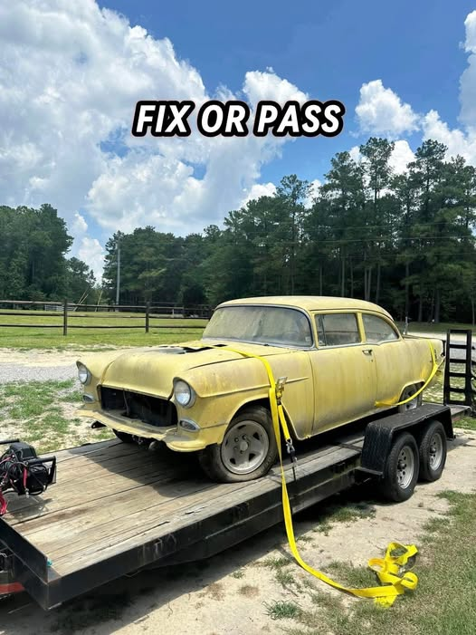 A beauty 1955 Chevrolet Bel Air🇺🇸

FIX
OR
PASS