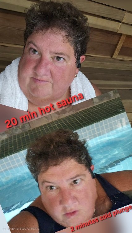 Just spent 20 minutes cooking in the sauna, then 2 minutes freezing in a cold plunge ❄🔥
Body = shocked. Mind = reset