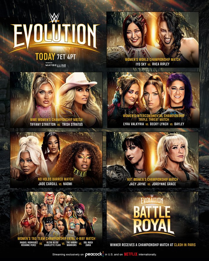 İzge Can Günal (@izgecangunal) on Twitter photo WWE Evolution, Türkçe anlatımla <a href="/netflixturkiye/">Netflix Türkiye</a>'de yayında. Nefis şov, harika bir ana maç, izleyenler izlemeyenlere izlettirsin.
Ayrıca NXT Great American Bash'in Türkçe anlatımı da platformda.
Keyifli seyirler! WWE Evolution, Türkçe anlatımla <a href="/netflixturkiye/">Netflix Türkiye</a>'de yayında. Nefis şov, harika bir ana maç, izleyenler izlemeyenlere izlettirsin.
Ayrıca NXT Great American Bash'in Türkçe anlatımı da platformda.
Keyifli seyirler!