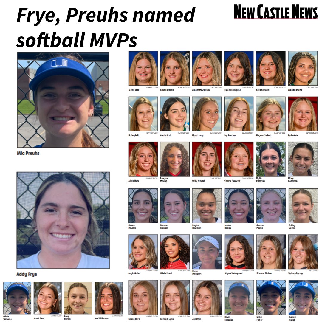 Meet the 2025 Lawrence County softball all-stars! The team is led by co-MVPs Addy Frye and Mia Preuhs.
Read the story here: ncnewsonline.com/sports/local_s…