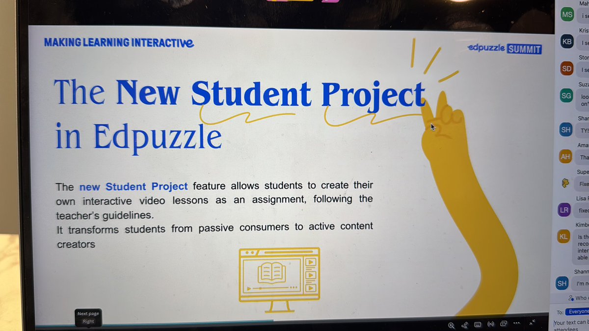 Zee Ann Poerio (@magistrazee) on Twitter photo #EdpuzzleSummit MelissaEsposito sharing <a href="/edpuzzle/">Edpuzzle</a> supports #GameBasedLearning with NEW Student Project <a href="/FlippedTECHer/">Jesús Sánchez</a> <a href="/MajoTechMaker/">Majo Araujo</a> <a href="/MannyDiscoTech/">Manny Curiel (He/Him/El)✨ 🏳️🌈 SpringCue 🔜 ISTE</a> #EdpuzzleSummit MelissaEsposito sharing <a href="/edpuzzle/">Edpuzzle</a> supports #GameBasedLearning with NEW Student Project <a href="/FlippedTECHer/">Jesús Sánchez</a> <a href="/MajoTechMaker/">Majo Araujo</a> <a href="/MannyDiscoTech/">Manny Curiel (He/Him/El)✨ 🏳️🌈 SpringCue 🔜 ISTE</a>