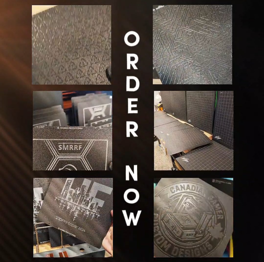 emberprototypes's tweet image. TODAY IS THE LAST DAY FOR CUSTOM PLATES 📢⏳
Get your order in by 11pm PST today, who knows when the next drop will be 🙃