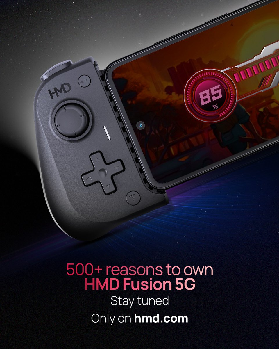 Something big is loading.
It’s got speed  ✅
It’s got style ✅
And it’s about to change the way you play 💯
Stay tuned!

#HMD #HMDIndia #HMDFusion5G #ComingSoon