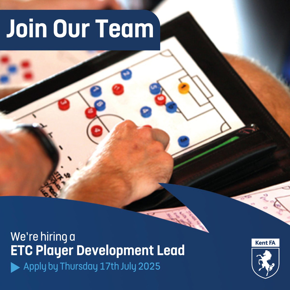 KentFA's tweet image. CLOSING SOON🚨 | We’re looking for passionate and enthusiastic coaches to join the workforce at our Girls' Emerging Talent Centre! 💫
We’re recruiting for:
⚽ Player Development Lead
⚽ Goalkeeper Coach
📅 Application Deadline: Thursday 17th July 2025
🔗Find out more and apply…