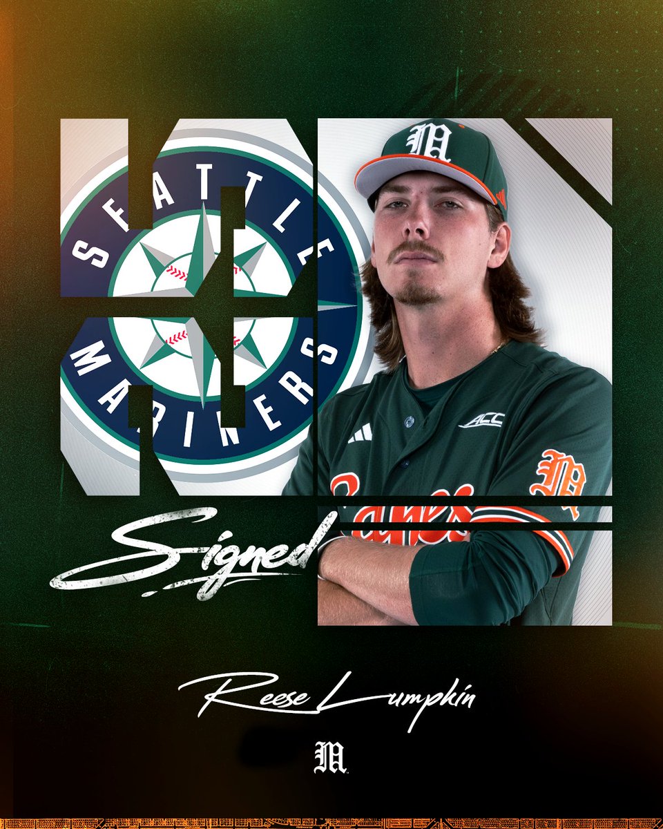 Signed! ✍️

Reese Lumpkin ➡️ <a href="/Mariners/">Seattle Mariners</a>