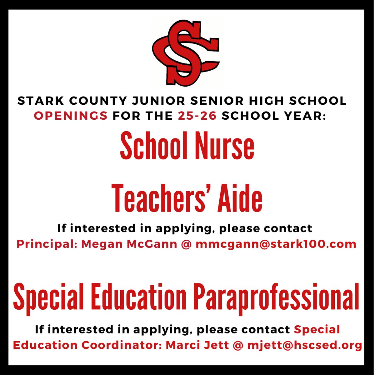 Stark County Junior Senior High School (@stark_high) on Twitter photo 