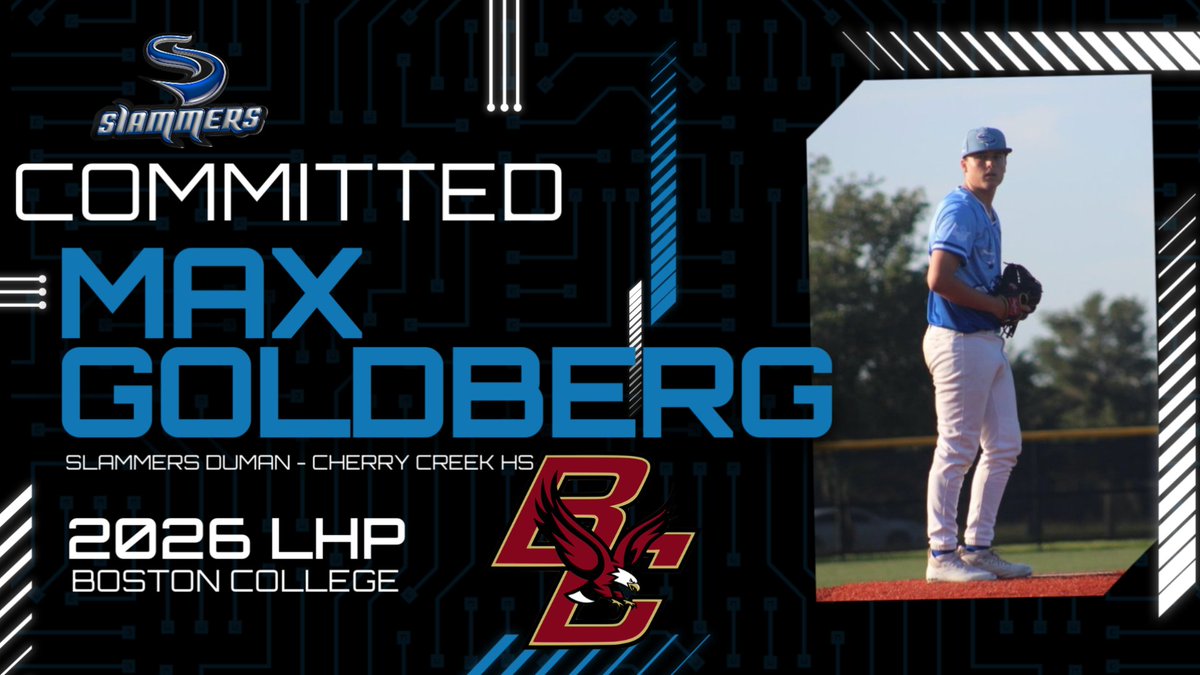 Slammers Baseball CO (@slammersbasball) on Twitter photo 2026 LHP Max Goldberg is 'shipping up to Boston! Congratulations <a href="/Max_Goldberg23/">Max Goldberg</a> on his commitment to @bcbirdball! #WhosNext #SlammersFamily 2026 LHP Max Goldberg is 'shipping up to Boston! Congratulations <a href="/Max_Goldberg23/">Max Goldberg</a> on his commitment to @bcbirdball! #WhosNext #SlammersFamily