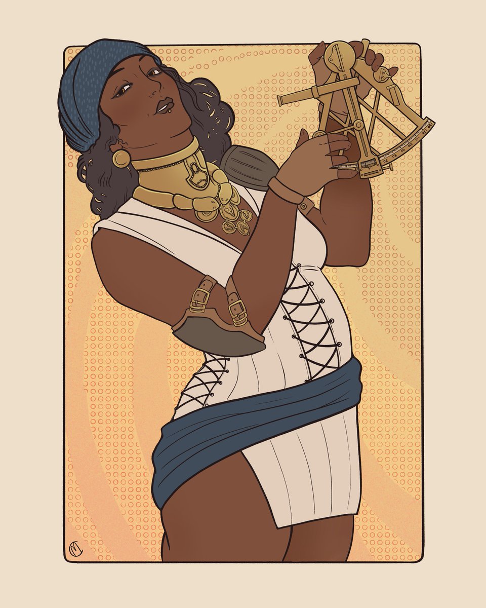 Isabela, based on Alphonse Mucha's "Salome"  
#DragonAge