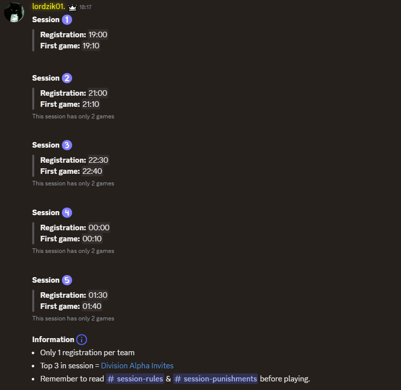 Servers back, go react!!!
