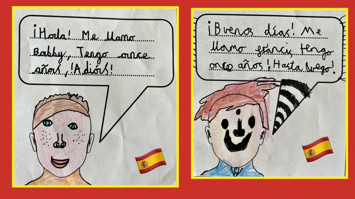 MmeBirtwistle's tweet image. Y6 children @stjosephbury have loved their Spanish transition taster this half term! 🇪🇸 They&apos;ve learned to greet others, introduce themselves, count to 20, and say how old they are. ¡Fantástico! 👏 #PrimaryLanguages #Spanish #Y6Transition