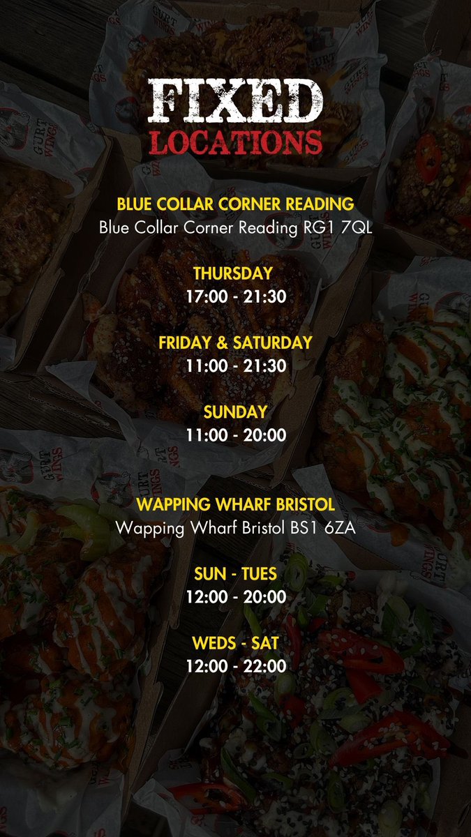 Gurt Wings (@gurtwings) on Twitter photo Where’s Gurt Wings this week?! Where’s Gurt Wings this week?!