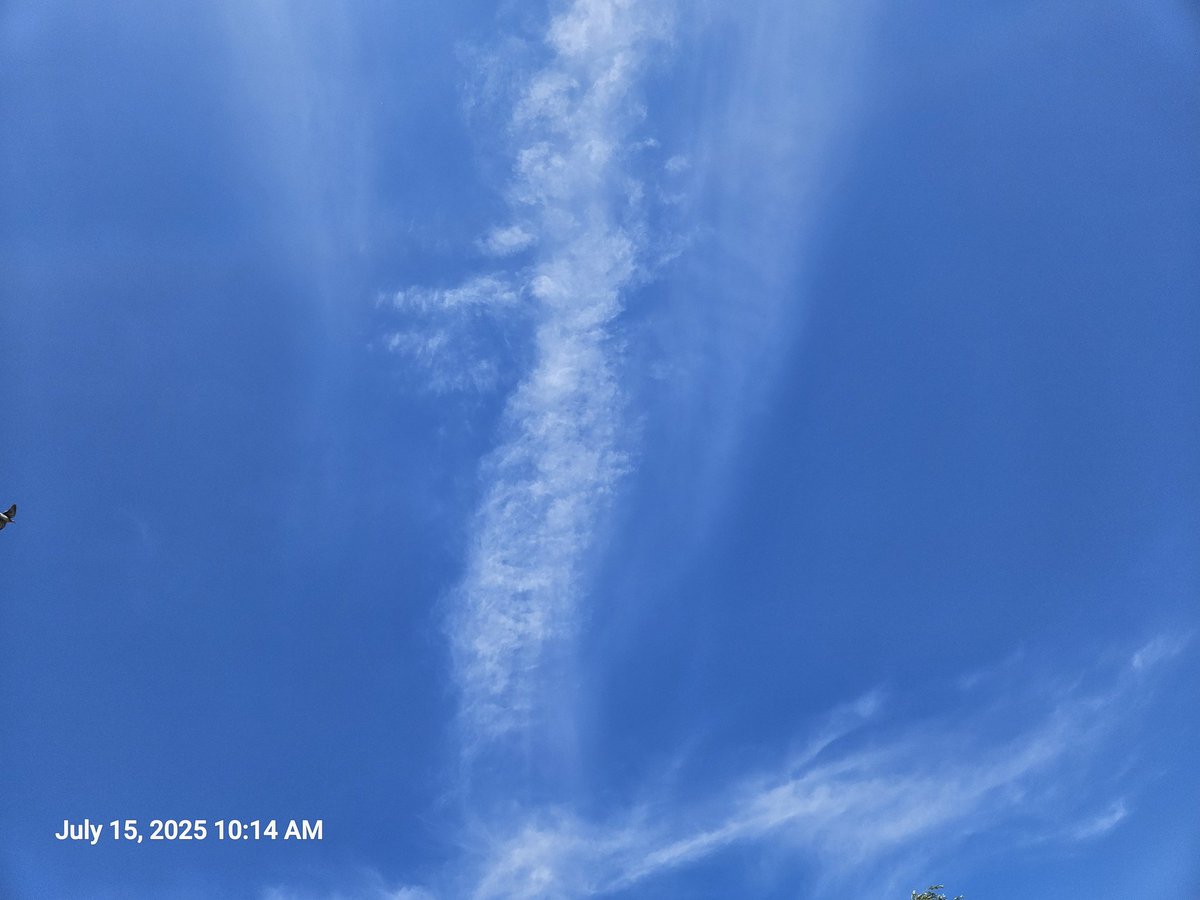 Skies over Roswell today.  Grrr