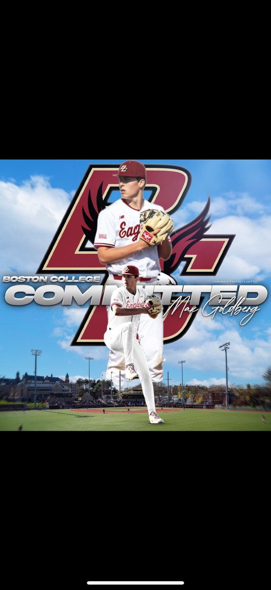 Max_Goldberg23's tweet image. I couldn’t be more blessed and excited to announce my commitment to Boston College to continue my athletic and academic career. I am incredibly grateful for everything who has helped and guided me through my journey. Excited for the next chapter. #committed #goeagles🦅