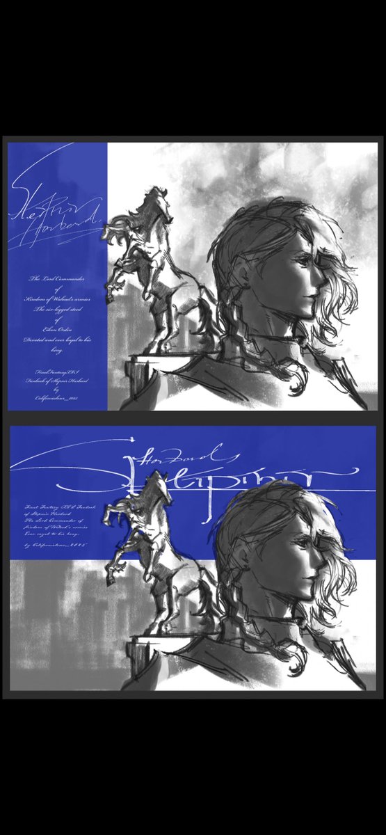 CaLoserrr's tweet image. Sleipnir🐎