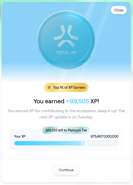 Ever since I moved majority of my <a href="/FugzOfficial/">Fugz</a> to my AGW and the XP for it kicked in, my XP has been going bonkers!

Also, my daily grind with <a href="/onchainheroes/">Onchain Heroes | Idle RPG</a> is doing numbers for me too!

My ATH with <a href="/AbstractChain/">Abstract</a> weekly earnings 💪