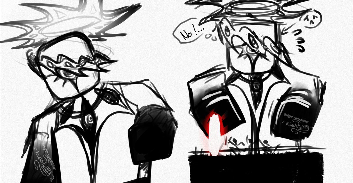 Nighty6437's tweet image. Aww, just a little angel... wait—little?
#robloxpressure #pressurefanart #robloxart