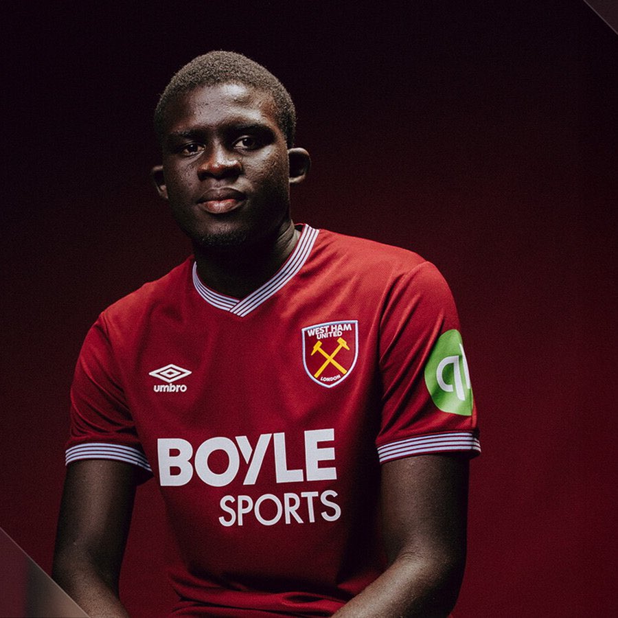 13footballC's tweet photo. OFFICIEL ! 

El Hadj! Malick Diouf rejoint West Ham ! https://t.co/mwVJpcUOct