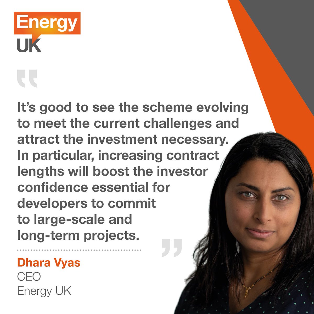 EnergyUKcomms's tweet image. Energy UK has welcomed the Government’s reforms to the Contracts for Difference (CfD) scheme for Allocation Round 7.
🔗 Read our response in full 👉 buff.ly/SZvi5rd
