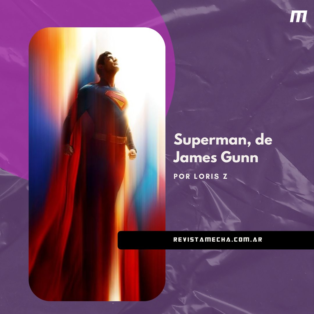RevistaMecha's tweet image. Se estrenó la nueva película de #Superman por James Gunn y no para de cosechar éxito.
En esta reseña sin spoilers, @loris_z nos cuenta cuáles fueron las claves para que funcione y lo que hace falta para que DC no vuelva a cagarla. ¿Lo lograrán? revistamecha.com.ar/superman-de-ja…