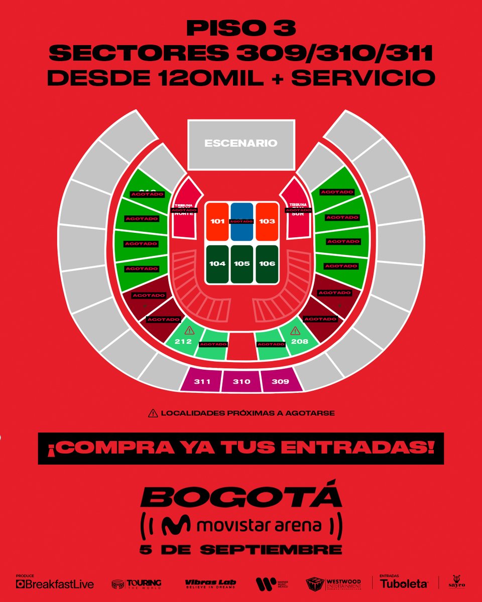 ❤️‍🔥❤️‍🔥10 años de Manuel Medrano y obvio lo vamos a celebrar como se debe. Nuevos sectores disponibles para gritar cada canción, pasar la tusa (o el amor)🎫Entradas en Tuboleta.com