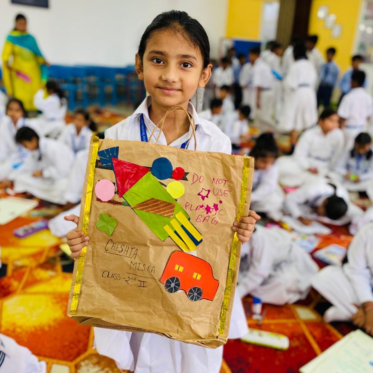 RKSSSLKO's tweet image. Paper Bag Day
R.K Senior Secondary School
Admission Open for Session 2025-26
Affiliated to CBSE New Delhi
Pre School To IX &amp;amp; XI
Science, Commerce &amp;amp; Humanities
Skill Development ( Special Classes )

#PaperBagDay #plasticfree #admissionsopen2025_26 #badmintonhal #cricketacademy