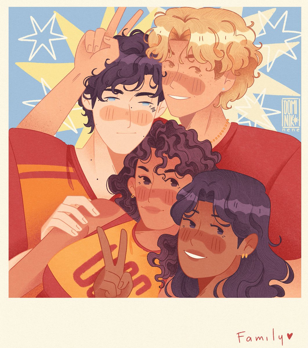 DominikNene_art's tweet image. Family photo ๐ธโค๏ธ
#allforthegame #aftg #jerejean #catalinaalvarez #lailadermott #jeanmoreau #jeremyknox #fanart