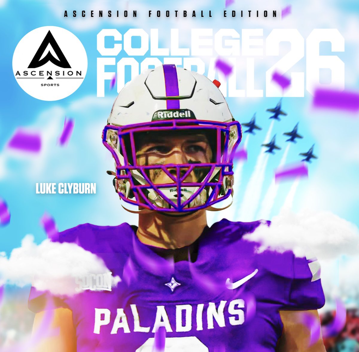 Coach Shane Burnham (@shaneburnham52) on Twitter photo All 6’7 265 of <a href="/luke_clyburn/">Luke Clyburn</a> flying around the <a href="/SoConSports/">The Southern Conference</a>!
#FUAllTheTime
<a href="/AscensionFB1/">Ascension Football</a> All 6’7 265 of <a href="/luke_clyburn/">Luke Clyburn</a> flying around the <a href="/SoConSports/">The Southern Conference</a>!
#FUAllTheTime
<a href="/AscensionFB1/">Ascension Football</a>