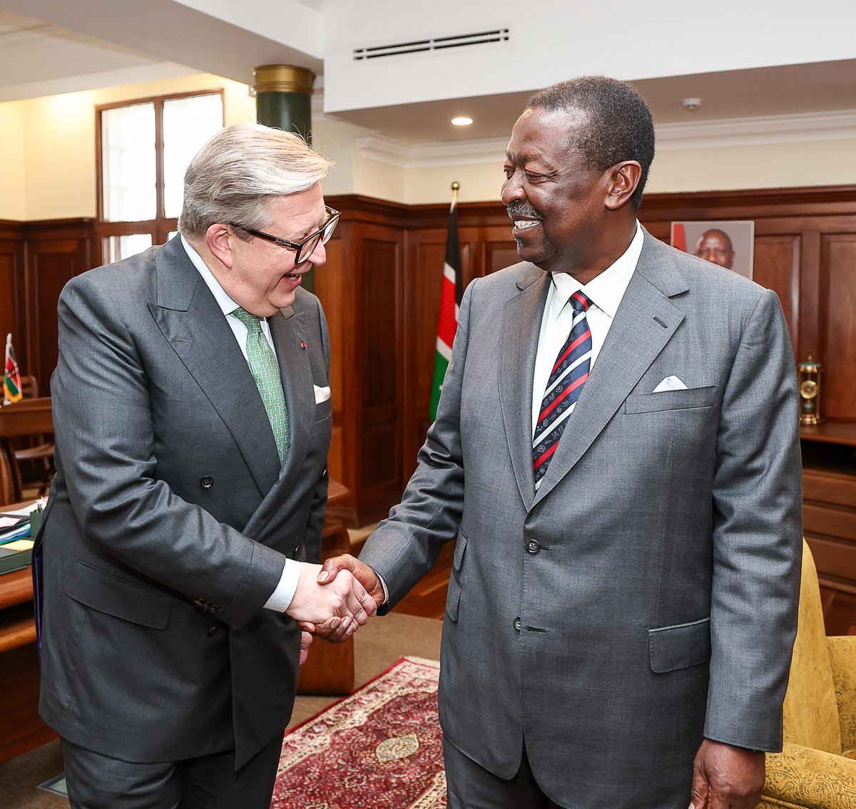 I extend my commendation to H.E. Ambassador Pirkka Tapiola, the outgoing Ambassador of Finland to Kenya, as he concludes his distinguished tour of duty. His invaluable contributions have strengthened the enduring ties between Kenya and Finland, paving the way for deeper