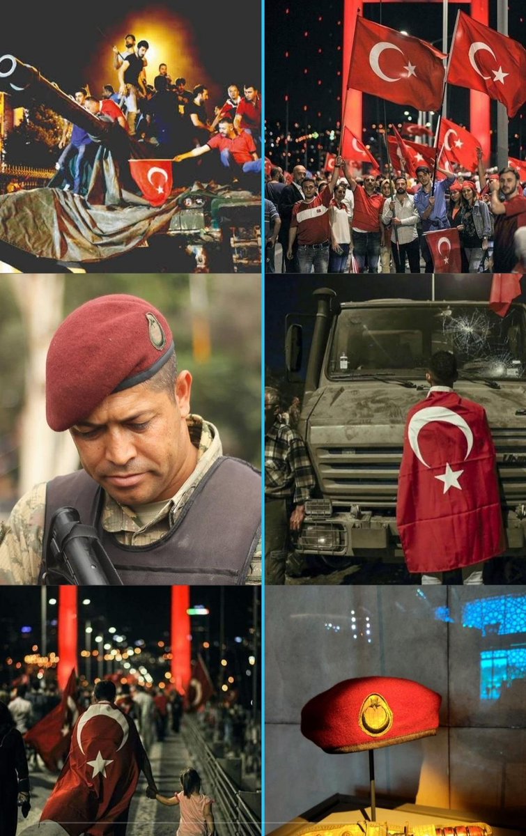 Hem hüzün günü...
Hem zafer günü...

Rabbim vatanımıza, devlet millet birliğimize kast eden hainlere fırsat vermesin.

Unutma
Unutturma 
#15Temmuz
#15TemmuzDestanı 🇹🇷

Rahmet olsun şehitlerimize🤲🏻