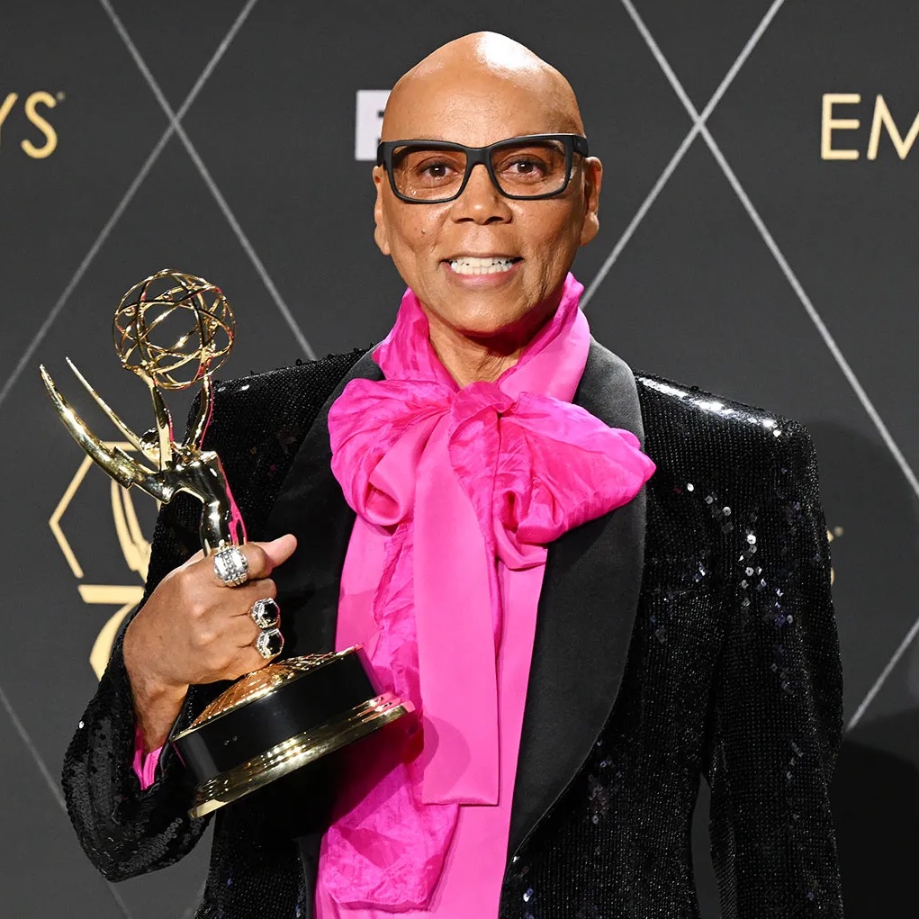 🏆 Com 10 indicações, RuPaul é o apresentador de reality show mais indicado da HISTÓRIA do #EMMYs.