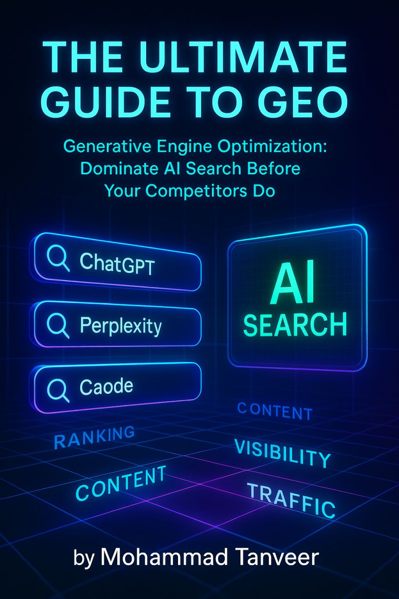 tanVirtutorial's tweet image. your competitors are stealing leads from ChatGPT while you focus on Google
73% of prospects now ask AI for recommendations
guess whose name comes up? not yours
i cracked GEO (Generative Engine Optimization)
the system that makes you the default answer when AI recommends solutions…