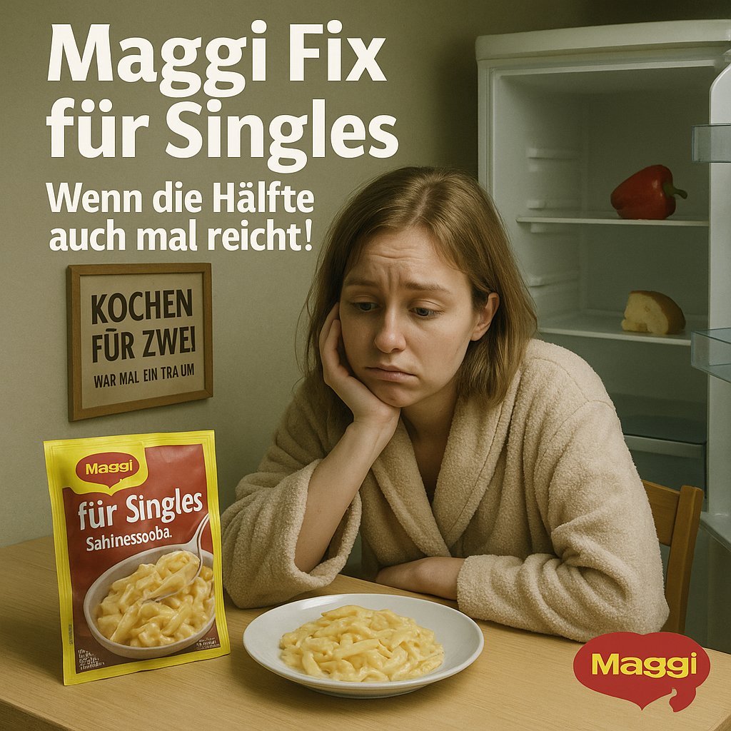 diamantencop77's tweet photo. Probiere jetzt das neue "Maggi Fix für Singles"... 😆🤪 #MaggiFix https://t.co/2oCOI6Zf0c