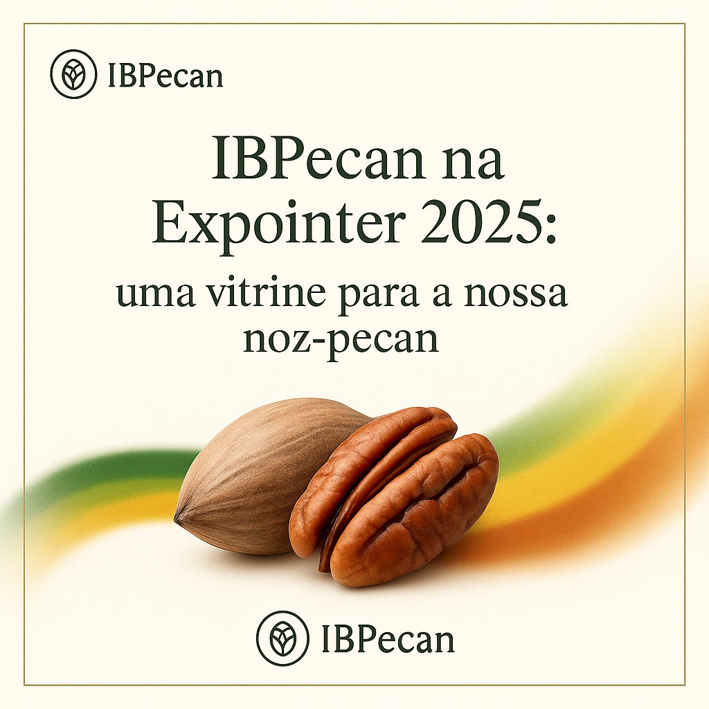 A feira é muito mais do que um encontro — é a vitrine perfeita para apresentarmos a qualidade, a história e o potencial da nossa “noz-pecan” para milhares de visitantes, compradores, parceiros e formadores de opinião. bit.ly/40jfJze
