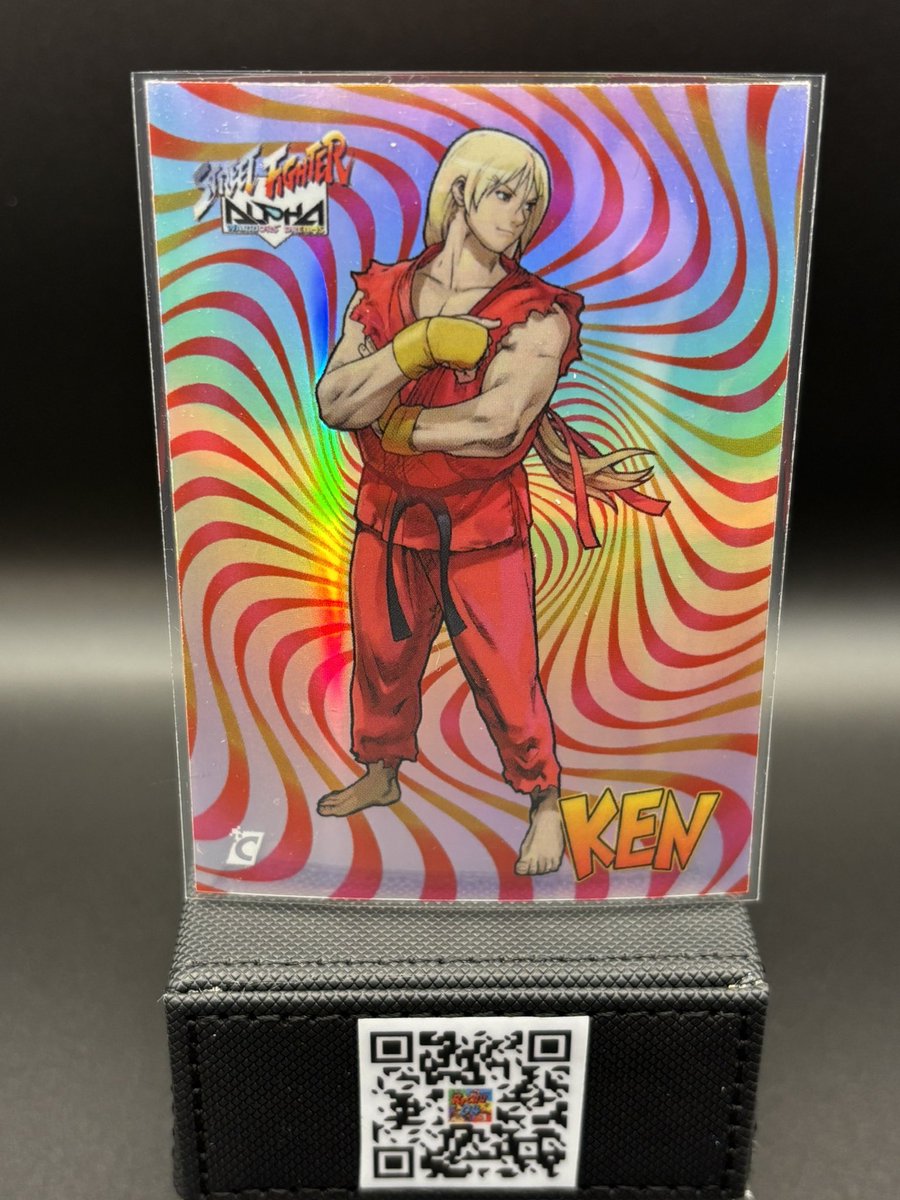 rychustore's tweet image. Pulled this super rare SF Alpha Culture Shokz card the other day
ebay.us/m/bawQoy
#Sfalpha
#streetfightertradingcards @CARDSMITHS_ #streetfighter