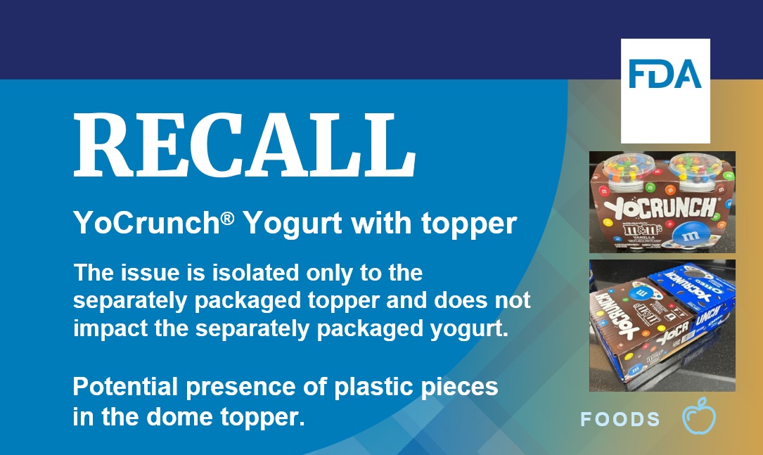 FDArecalls's tweet image. View the complete details on this recall at: fda.gov/safety/recalls…