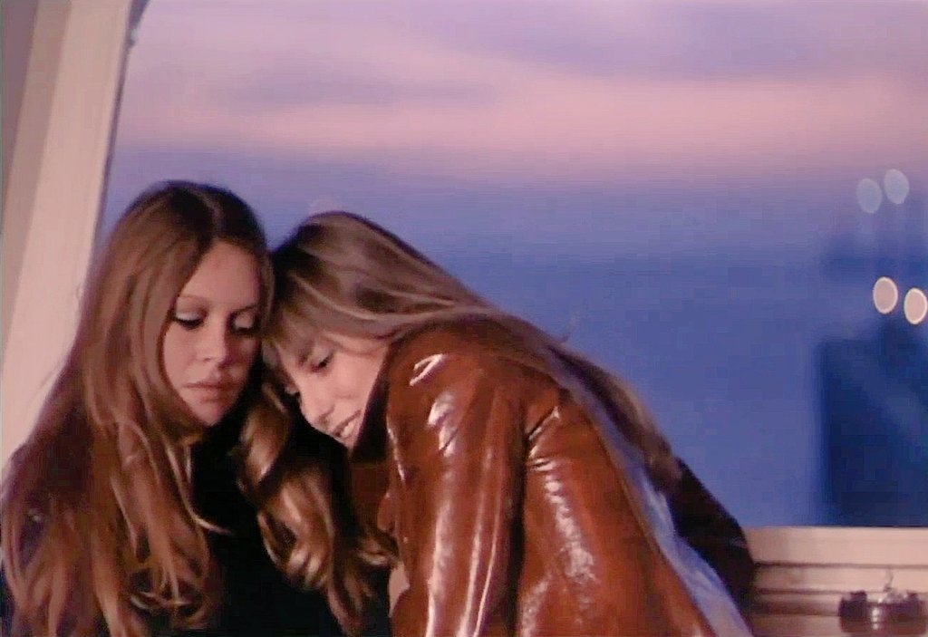 Jane Birkin &amp; Brigitte Bardot in 'Don Juan ou si don Juan était une femme' 1973

dir. Roger Vadim