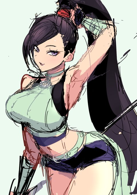 マルティナさんカラーラフ #ラクガキガチャ