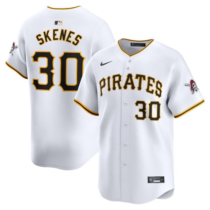 Giveaway: If Paul Skenes pitches a 1-2-3 inning tonight. I’ll give away 3 Paul Skenes jerseys. All you have to do is follow me. And repost this tweet. Let’s Go Skenes!!!