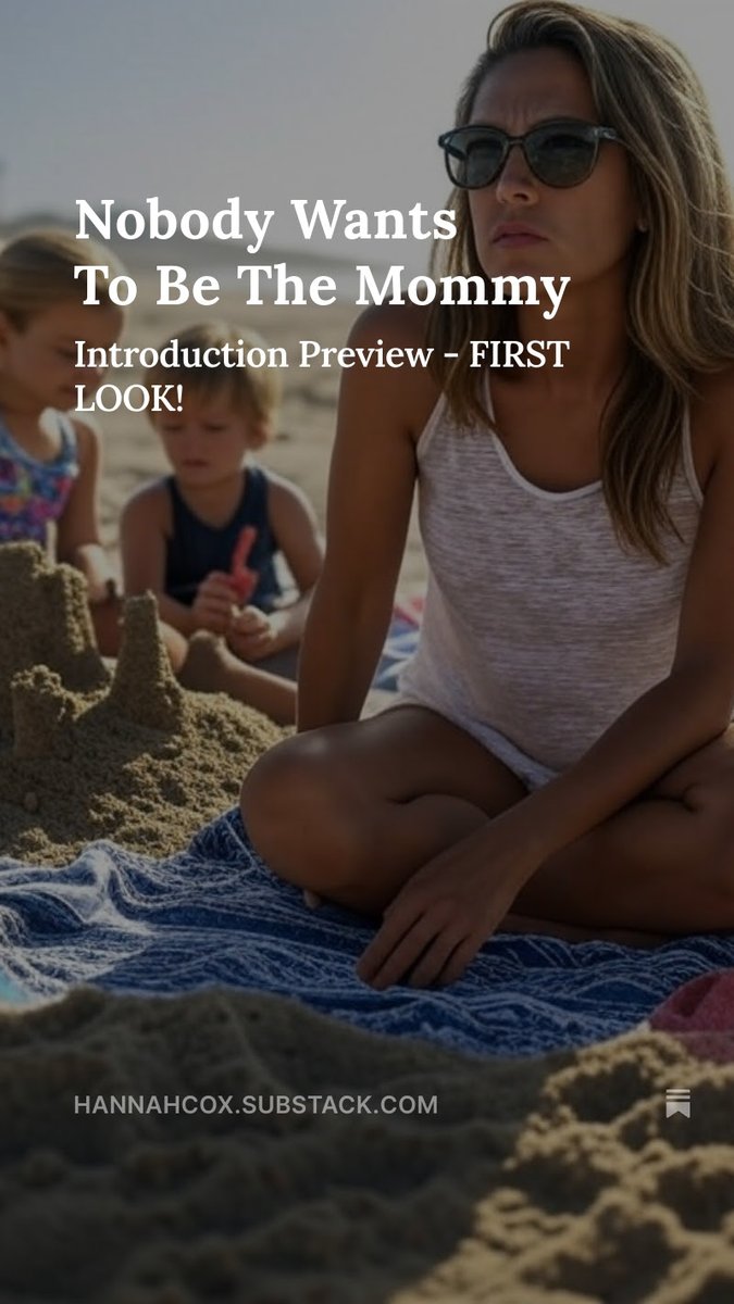 HannahDCox's tweet image. As promised, paid subscribers to my Substack will be the first to preview excerpts from a book I’m working on.
Today, I’m releasing the introduction. (OMG this is so scary!!!!)
I’m really excited to give you guys a sneak peak into what I’ve been working on behind the scenes,…