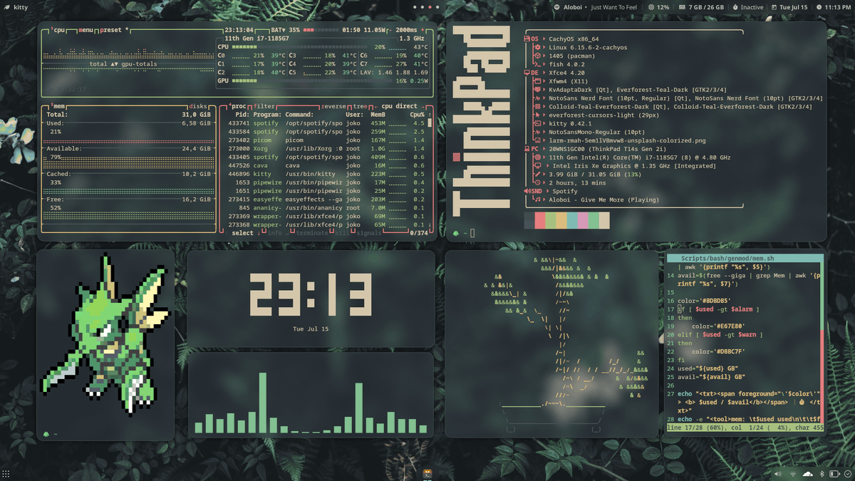 bot_unixporn's tweet image. [XFCE] Dream Forest
Link: redd.it/1m0mexm

Buy me a coffee ☕️: buymeacoffee.com/bot_unixporn