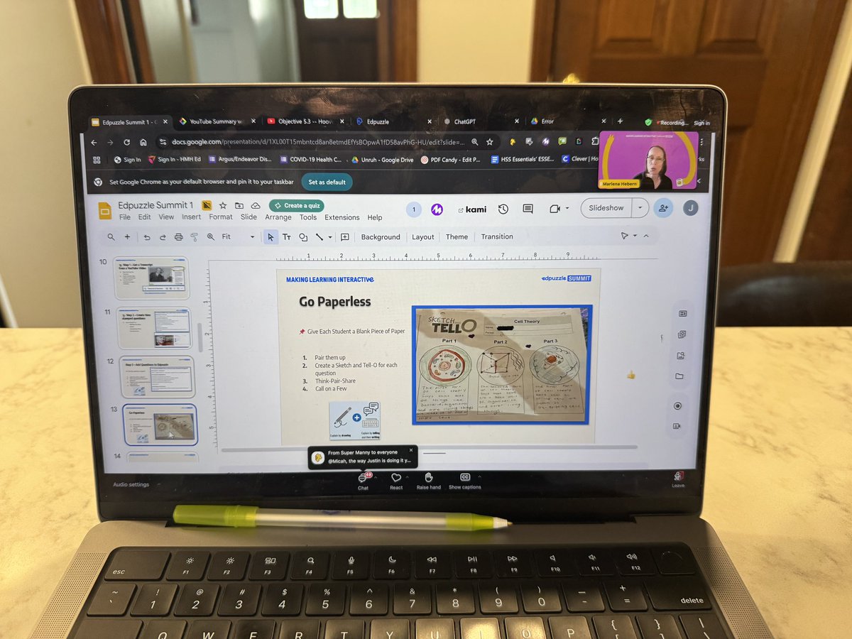 <a href="/edpuzzle/">Edpuzzle</a> Loved hearing about Sketch &amp;Tell-O <a href="/JustinUnruh16/">Justin Unruh</a> #edpuzzlesummit <a href="/edpuzzle/">Edpuzzle</a>