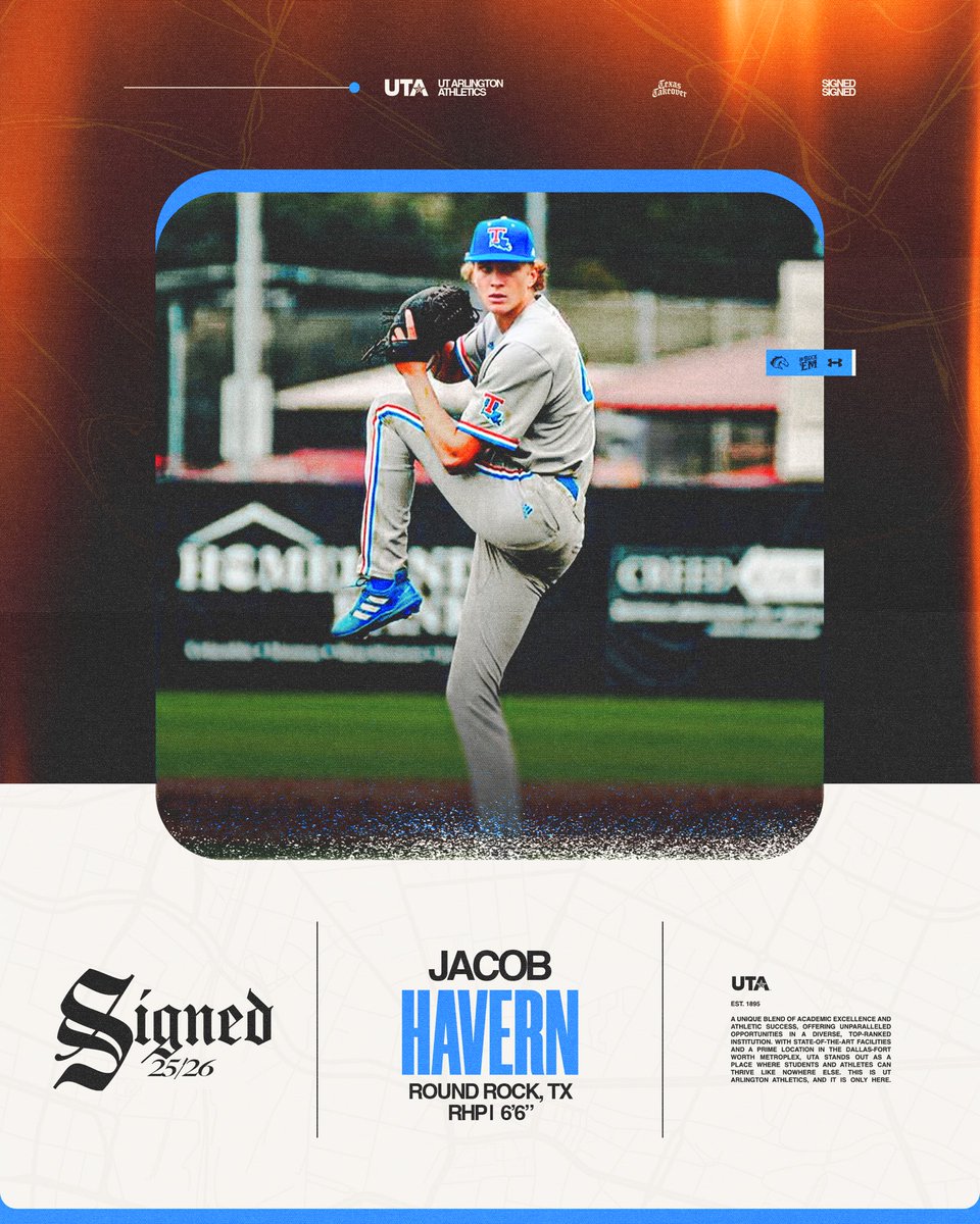 WELCOME TO THE 817 <a href="/HavernJacob/">Jacob Havern</a> 👏

We’re excited to see you don the 🔵 and 🟠

#BuckEm🐎